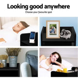 Artiss 2X Bedside Table 1 Drawer with Shelf - FARA Black FURNI-C-BS-TOGO-BKX2