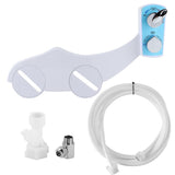 Non Electric Bidet Spray Bathroom Toilet Seat Attachment Hot and Cold Water Flusher US V1294-YM0901-3112200065911
