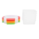 6 Pcs Food Storage Container Set 750ML Stackable Reusable PP Food Storage Box with Sealing Lid for V1294-YM0901-3118250193911