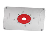 300mm X 235mm X 9.5mm DIY Router Table Insert Plate and Insert Ring Woodworking V1294-YM0727-JY10791