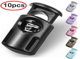10 PCS Plastic Spring Cords for Drawstring, Paracord Toggle Stopper Clasp Elastic Shoeslace V1189-LWWAL-20260401-05888