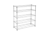 Artiss 5-Tier Kitchen Rack Shelf Shelving 120x45x179CM Adjustable Metal Storage Shelves KR-MEL-5S-120-SS