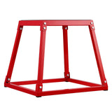 Plyometric Jump Box, 18 Inch Plyo Box, Steel Plyometric Platform and Jumping Agility Box, Red V767-VVR-TXTD18YCGTHSGS4ASV0