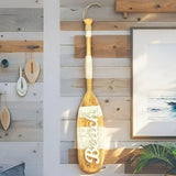 Handcrafted Beach Paddle Wall Art 10x60cm V637-33833PDL