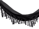 Double Hammock Wearable Portable Rustic Tassel Adult Hammock with 2 Tie Ropes Storage Bag for V1294-YM0716-3116220006712