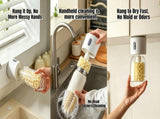 Rechargeable Electric Bottle Cleaner with Dual Brush Heads, 360&deg Rotating Cup Washing Brush for Mugs V1107-CS-DDXBJ
