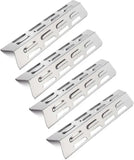 4 Pack Gas Grill Heat Plate Replacement Stainless Steel Heat Shield for Kenmore Master Forge Grills V1189-LC-HW-00426