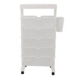 Movable Bookshelf Removable Bookcase Rotatable Multilayer Mobile Bookshelf for Bedroom Dormitory V1294-YM0901-3116230011611