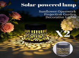 Solar-Powered Wrought Iron Mandala Pattern Openwork Projection Courtyard and Garden Mood V1265-AU-MANTUOLUO-2