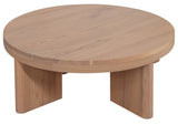 Apollo Round Solid Mindi Timber Coffe Table V199-CT090APNI