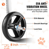 2 Wheels Wheelchair for Back Legs, Pet Wheelchair Lightweight & Adjustable Assisting in Healing, V952-CWLYLLSLLSZHTMYXJV0
