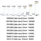 1100-Piece EN Tubular Bare Terminals and Crimping Pliers Set V1107-145-63776