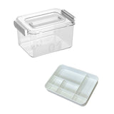 Food Storage under 20,Storage Box Transparent Kit Storage Items Storage Transparent Multi V1369-AZ3-W-17638