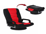 Artiss Floor Gaming Chair with 360 Swivel, 6-Position Backrest for Gaming FLOOR-SBL-GAME-FA-BKRD