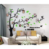 3D Tree Wall Stickers Diy Wall Decals Tree Wall Stickers Arts Decorations For Living ROom Bedroom V1188-MS-227-1286