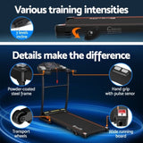 Everfit Treadmill Electric Home Gym Fitness Exercise Equipment Incline 400mm TMILL-TITAN40-W500-BK