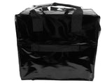 Grocery Bag On Wheels Collapsible Shopping Grocery Bag with Wheels for Laundry Camping Moving Black V1294-YM0901-3117250215313