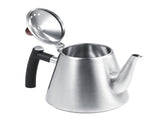 1.2L Stainless Steel Stove top Teapot Tea Coffee Pot Kettle Heat Resistant Handle Matte V1294-YM0722-JY03671-01