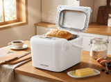 Spector Automatic Bread Machine 19-In-1 500W Quiet Motor 1.2Lb White for Home BM2002-WH-AU