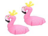 2pcs Solar Flamingo Pool Lights 16 Color IP68 Waterproof Floating Pool Lights with Remote Control V1294-YM0901-3111240099611