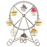 Charmed Ferris Wheel Cupcake Stand 8 Cupcakes Display Stand for Carnival and Circus Theme Party V1294-YM0717-10096315