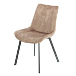 Sloane Fabric Dining Chairs - Taupe V411-HMT-SLOANE-TAUPE