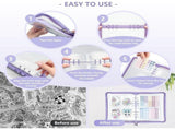 1Pcs A5 Sticker Storage Album,Sticker Organizer Binder,Sticker Organization Collecting Book Binder V1192-AZ-W-17339