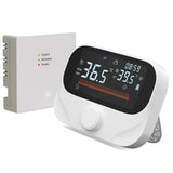 Smart Thermostat for House Boiler Heating RF433 WiFi AC Thermostat 980ft Wireless Distance APP and V1294-YM0901-H48736W