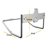 Ladder Hanger for Garage Wall, Ladder Storage Strollers and Folding Chair, Heavy Duty Lader Holder V1192-AZ-W-3493