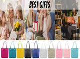Waterproof Hexagon Mesh Beach Bag Large Capacity Travel Storage Tote for Swimwear Towel Sunglasses V1258-BAG-HS04-L-YEL