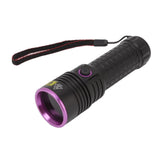 Y48 365nm Ultraviolet Flashlight Rechargeable Black Light Flashlight for Resin Curing Currency V1294-YM0626-3119220183011