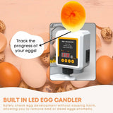 Automatic 35 Egg Incubator - Electric Digital Turning Chicken Quail Duck Hatching V238-SUPDZ-41058148679760