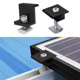 Solar Panel Adjustable Bracket Clamp Wide Photovoltaic Support Fixing PV End Clamps Mounting V1189-LWWAL-20260327-04612