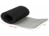 Plastic Gutter Guard Mesh with 10 Clip Hooks Leaf Protection Net, 18 X 800 cm, 800 cm V1237-MS-626-416
