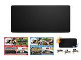 Fireproof Grill Mat,25x19.5in 2mm Thick Heat Resistant Countertop Protector,Oil Proof Easy Clean BBQ V1369-AZ3-W-14135