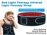 660nm Red Light & 850nm Infrared Light Therapy Wrap Pain Relief Health Care Belt V201-QHGMMOREONE066