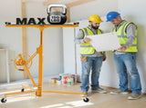3353mm Drywall Lift, Heavy-Duty 68 kg Sheetrock Hoist with Adjustable Telescoping Arm, Lockable V952-SPSJJHS95FT1QDU00001V0