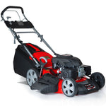 Baumr-AG 248cc Lawn Mower 4-Stroke 21 Inch Petrol Lawnmower 4-in-1 Self-Propelled Electric Start V219-MOWSFPBMRA214