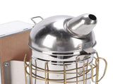 Bee Hive Smoker Stainless Steel Bee Smoker Beekeeping Equipment with Hanging Hook Prevent Burns V1294-YM0901-3111260000611