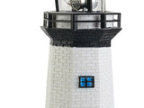 Solar Powered Lighthouse Environmentally Friendly Energy Saving Solar Lighthouse with Rotating V1294-YM0706-3119230111412