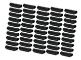 50PCS 10cm Greenhouse Film Clamp Heat Resistant Tube Clip Gardening Frame Pipe Clip for GardenBlack V1294-YM0715-3111210428411