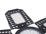 LED Garage Lights Super Bright 2994 Luminous Flux 6000K LED Shop Light with 6 Deformable Panels V1294-YM0901-3119240148011