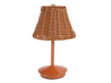 Boho Rattan Table Lamp LED Rechargeable Reading Light 3 Color Touch Control Dimmable Bedside Lamp V1294-YM0901-3119250083211