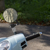 1 Pair Motorcycle Bar End Mirrors with Easy Installation for Scooters and Motorcycles V1192-AZ-W-28366