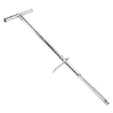 Soil Sampler with Foot Pedal T Shape Handle Stainless Steel Soil Probe Test Kit for Garden Lawn Farm V1294-YM0901-3111250006811