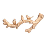 Decorative Hook Golden Bird Branch Shape Three Dimensional Wall Mounted Home Decoration V1294-YM0523-3117210199812