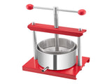 0.8 Gal/3L Fruit Wine Press, 2 Stainless Steel Barrels, Manual Juice Maker, Cider Apple Grape V952-GJYZJTMBXG3L4YRM6V0