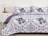 Kaleidoscopic Quilted coverlet and pillowcovers set Burst of Colors - Queen size V745-MAC080520Q13U