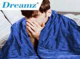 DreamZ Weighted Blanket Heavy Gravity Blue 9KGS BK1008-9KGS-BL_NZ