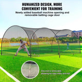 Baseball Batting, Softball and Baseball Batting Net and Frame, 22x12x8ft Practice Portable V952-BYBLXWKWBLXW771VRV0